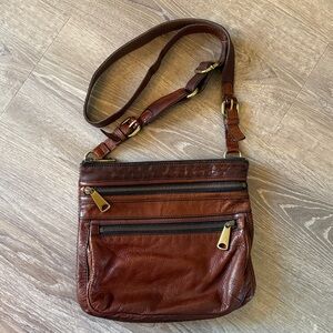 EUC VTG FOSSIL EXPLORER BAG 10x12